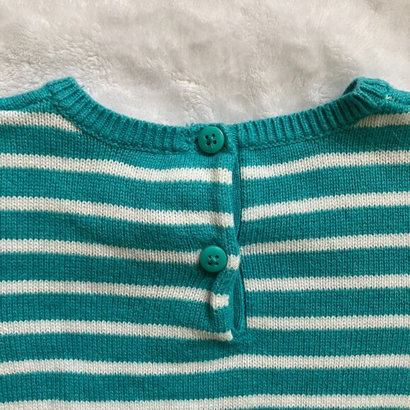 Gymboree Toddler Knit Dress 18-24M | Teal Green Birds GUC - Picture 13 of 16